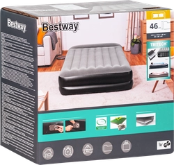 Матрас надувной BESTWAY Built-In Pump 203х152х46см, c электронасосом, Арт. 67403