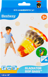 Игрушка надувная для боксирования BESTWAY Гладиатор 102см/Звери 89см, 
Арт. 52288/52152