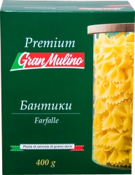 Макароны GRANMULINO Premium Бантики, 400г