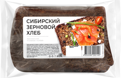 Изображение товара Хлеб зерновой SIBIRIEN KORN BROT 6 злаков с полбой, в нарезке, 280г