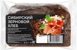 Изображение товара Хлеб зерновой SIBIRIEN KORN BROT Мультизлаковый со льном, в нарезке, 280г
