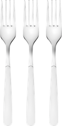 Изображение товара Набор столовых вилок ATMOSPHERE Paris, нержавеющая сталь, Арт. AT-K1696,
3шт