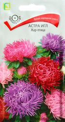 Изображение товара Семена ЦВЕТЫ ЦВ Астра игл Жар-птица, 0,3г