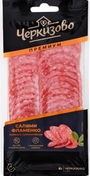 Колбаса сырокопченая ЧЕРКИЗОВО Premium Салями Фламенко, нарезка, 100г