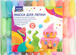 Изображение товара Пластилин MAZARI Creative суперлегкий, 36 цветов, Арт. М-4197-36