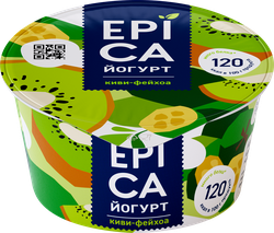 Изображение товара Йогурт EPICA Киви и фейхоа 4,8%, без змж, 130г