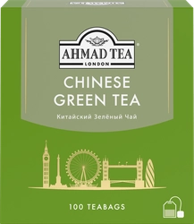 Чай зеленый AHMAD TEA Китайский, 100пак