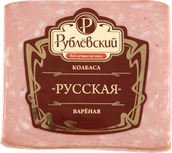 Колбаса вареная РУБЛЕВСКИЕ КОЛБАСЫ Русская, 400г