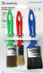 Изображение товара Набор кистей MATRIX Color Line, универсальные 25/35/50мм Арт. 83399