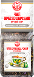 Изображение товара Чай черный КРАСНОДАРСКИЙ ГОСТ ЧАЙ РУЧНОЙ СБОР с бергамотом байховый, листовой, 100г