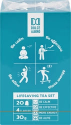 Набор чайных напитков DOLCE ALBERO Lifesaving Tea, 20пак