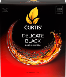 Изображение товара Чай черный CURTIS Delicate Black, 100пак