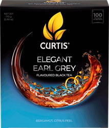 Изображение товара Чай черный CURTIS Elegant Earl Grey, 100пак