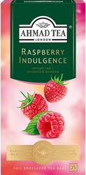 Чай черный AHMAD TEA Raspberry Indulgence, 25пак