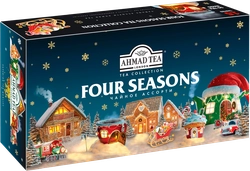 Набор черного и зеленого чая AHMAD TEA Four Seasons 15 вкусов, 90пак