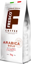 Кофе зерновой FRESCO Arabica Solo натуральный средняя обжарка, 1кг