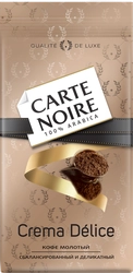 Кофе молотый CARTE NOIRE Crema delice натуральный жареный, 230г