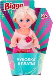 Игрушка BIGGA Куколка в платье, 11,5см Арт. LF45001