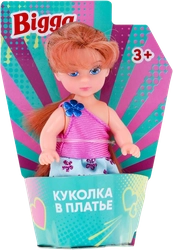 Игрушка BIGGA Куколка в платье, 11,5см Арт. LF45001