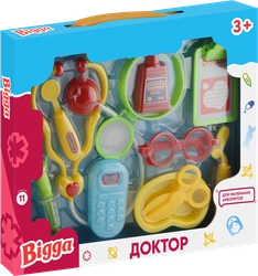 Набор игровой BIGGA Доктор, 11 предметов Арт. BT768567