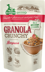 Изображение товара Мюсли BIONOVA Granola Crunchy Ягодная, 60г