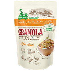 Изображение товара Мюсли BIONOVA Granola crunchy, Ореховая, 400г