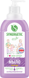 Жидкое мыло для рук и тела SYNERGETIC Лаванда, 500мл