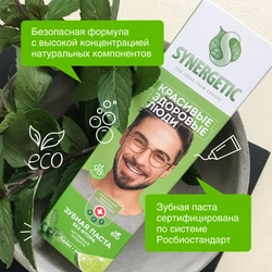 Зубная паста SYNERGETIC Активная защита, 100г