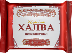 Халва подсолнечная АЗОВСКАЯ КФ Царская, на фруктозе, 180г