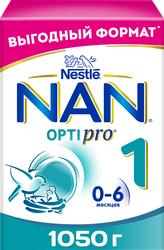 Изображение товара Смесь молочная NAN 1 OptiPro, с 0 месяцев, 2х525г