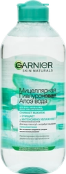 Вода мицеллярная для лица GARNIER Skin Naturals Алоэ гиалуроновая, для всех типов кожи, 400мл