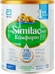 Смесь молочная SIMILAC Comfort 1, с 0 месяцев, 750г