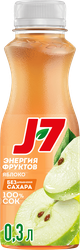 Изображение товара Сок J7 Яблоко осветленный, 0.3л