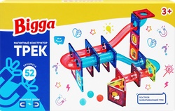 Изображение товара Конструктор магнитный BIGGA Трек, 52 предмета Арт. CB880388