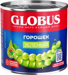 Горошек зеленый GLOBUS, 400г