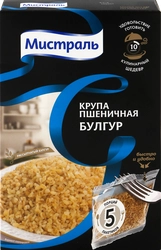 Булгур пшеничный МИСТРАЛЬ, в пакетиках, 5х80г