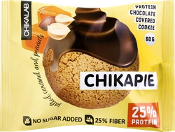 Печенье протеиновое CHIKALAB арахисовое с начинкой, 60г