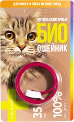 Биоошейник для кошек FAVORITE Антипаразитарный от блох и клещей, 35см