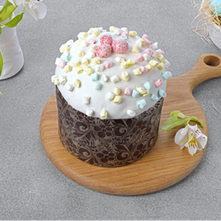 Кулич ЛЕНТА FRESH Творожный, 500г