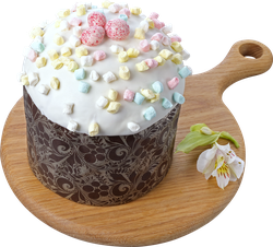 Кулич ЛЕНТА FRESH Творожный, 500г