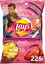 Чипсы картофельные LAY'S Краб, 225г