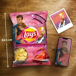 Чипсы картофельные LAY'S Краб, 225г