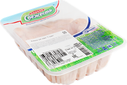 Колбаски куриные для жарки ПЕРВАЯ СВЕЖЕСТЬ с сыром, 500г
