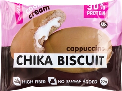 Печенье бисквитное протеиновое CHIKALAB Cappuccino, 50г