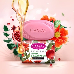 Туалетное мыло CAMAY Botanicals Цветы граната, 85г