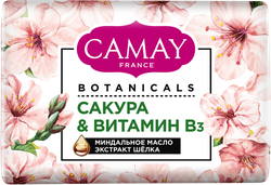 Изображение товара Туалетное мыло CAMAY Botanicals Японская сакура, 85г