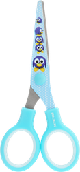 Ножницы BRAUBERG Kid Series Пингвины 13см, голубые Арт. 232271