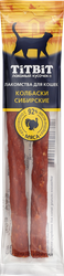 Изображение товара Лакомство для кошек TITBIT Золотая Коллекция колбаски Сибирские, 20г