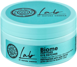Изображение товара Патчи гидрогелевые для области под глазами NATURA SIBERICA Lab Biome Anti-age, 60шт