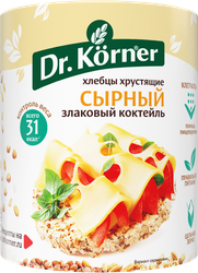 Изображение товара Хлебцы DR KORNER Злаковый коктейль сырный, 100г